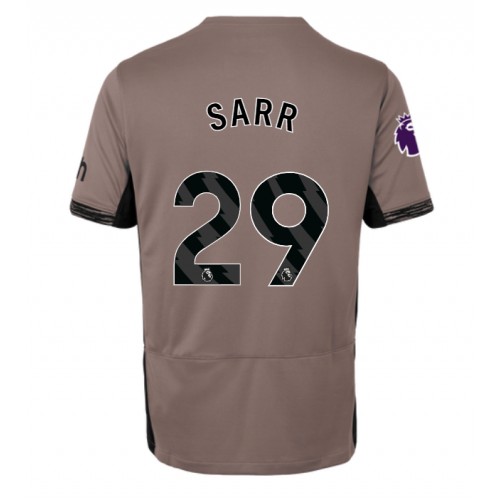 Fotbalové Dres Tottenham Hotspur Pape Matar Sarr #29 Dámské Alternativní 2023-24 Krátký Rukáv